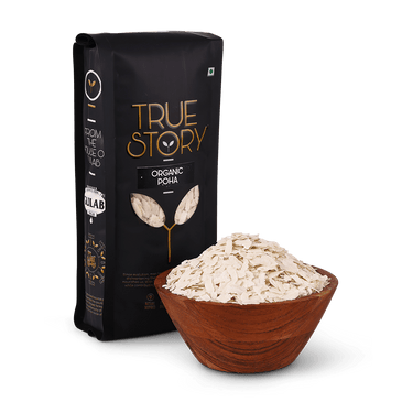 TRUE STORY - Organic White Poha 500gm